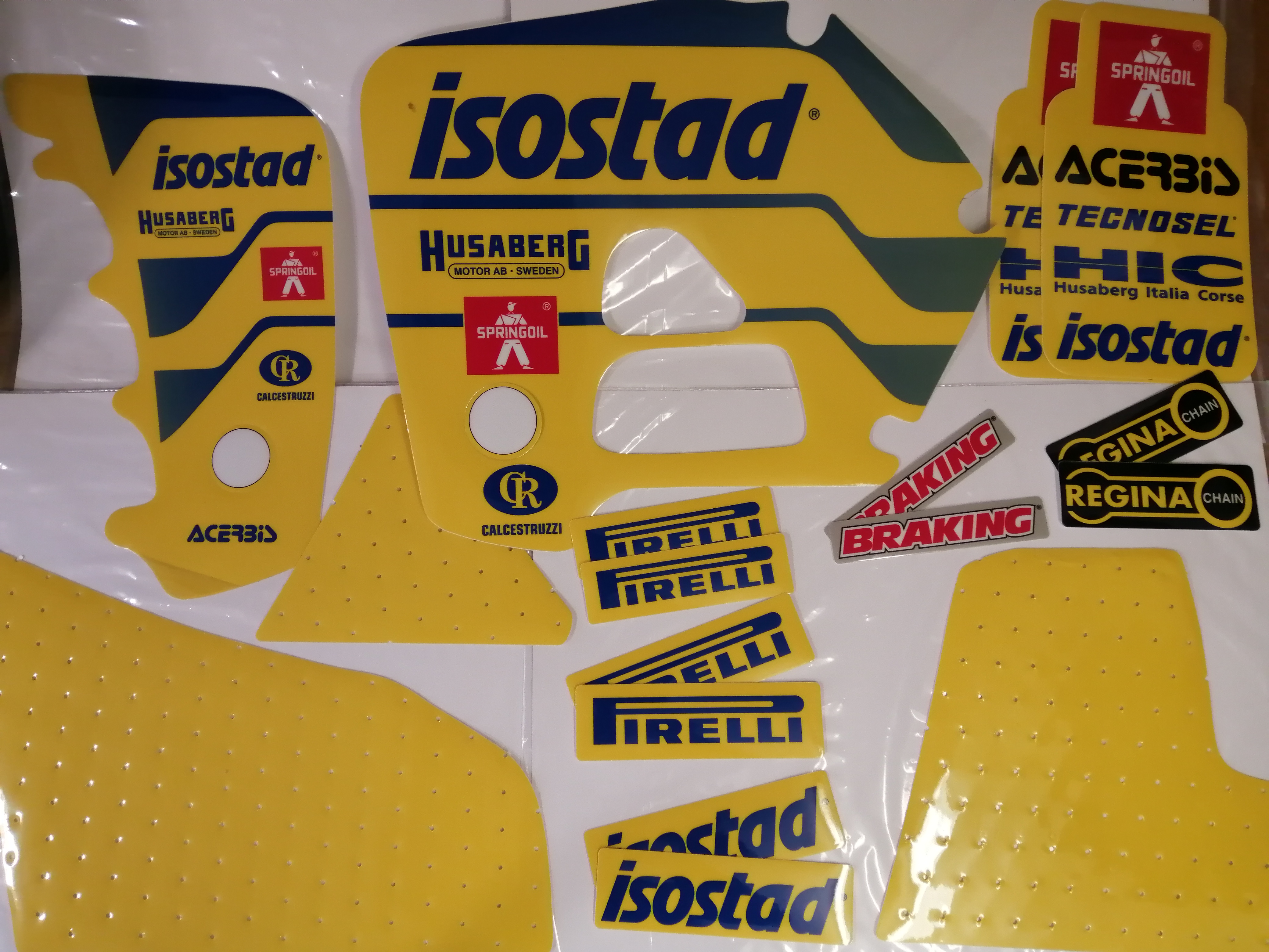 199109 - Decals Set 1990-1993 Isostad Works Replica